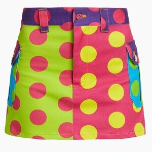 Bruce Glen polka dot skirt